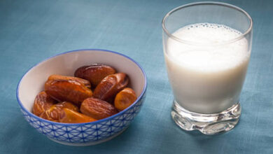 رژیم شیر و خرما