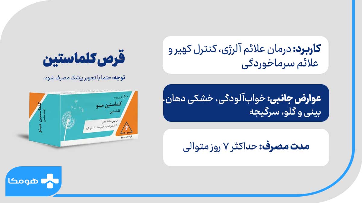 قرص کلماستین