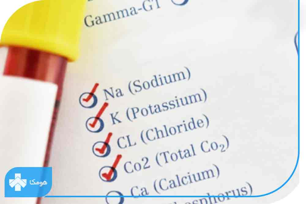 آزمایشات مربوط به تست پتاسیم